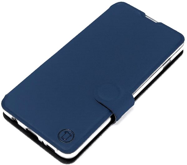 Puzdro na mobil Mobiwear Soft Touch flip na Xiaomi Redmi Note 12 Pro 5G – Modré & Čierne ...