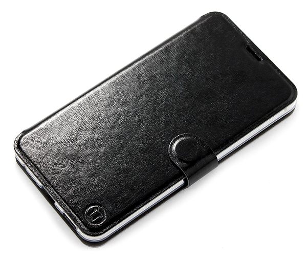 Pouzdro na mobil Mobiwear flip pro Samsung Galaxy A34 5G - Black&Gray ...
