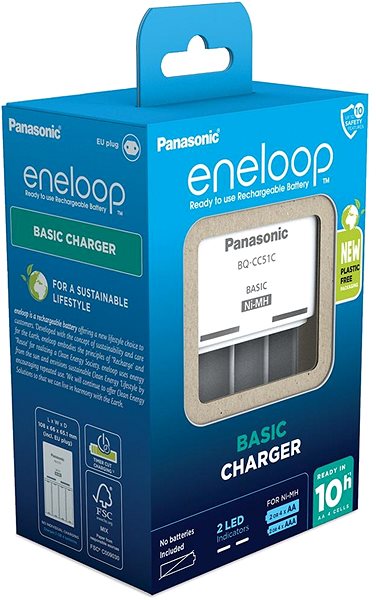 Nabíječka baterií Panasonic eneloop NAB. CC51E N ...