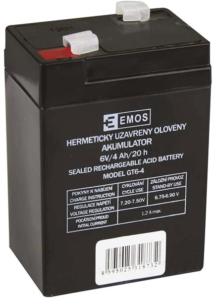 Szünetmentes táp akkumulátor EMOS 3810 csere UPS akkumulátor (P2301, P2304, P2305, P2308) ...