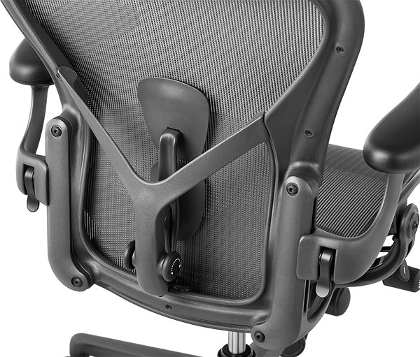Office Chair Herman Miller Aeron, Size B, For Hard Floors - Black Features/technology