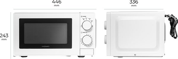 Microwave Siguro MO-A11W White Technical draft