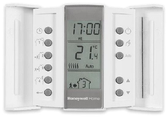 Termostat Honeywell T136, Digitálny priestorový termostat, T136C110AEU ...