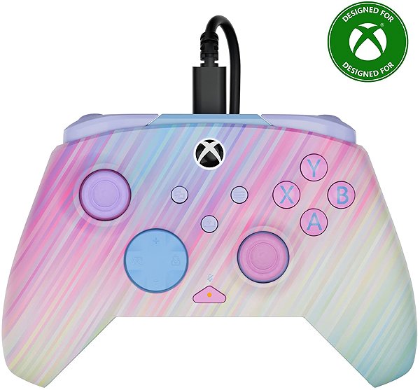 Gamepad Turtle Beach Rematch Advanced XBOX/PC - Glow - Cotton Candy ...