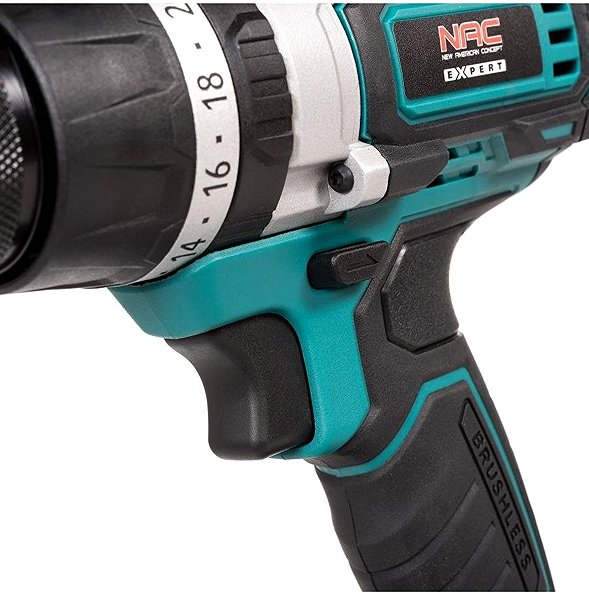Cordless Drill NAC CDB-70-BL-I-LI-20 V with impact driver machine ...