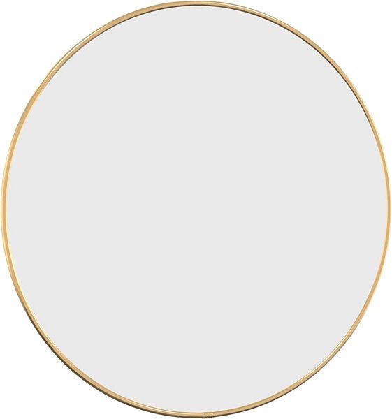 Zrkadlo Shumee Nástenné okrúhle zlaté 50 cm ...