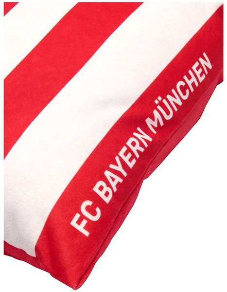 Polštář FotbalFans Polštářek FC Bayern Mnichov, znak klubu, 40 × 40 cm ...