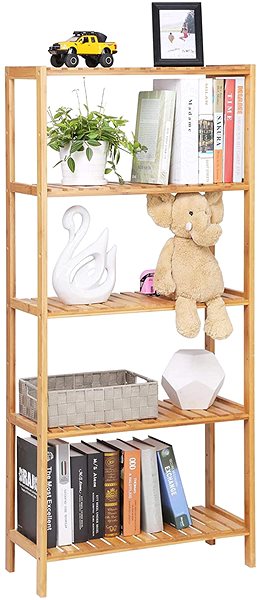 Shelving Unit TEXTILOMANIA Bamboo shelf BCB35Y ...