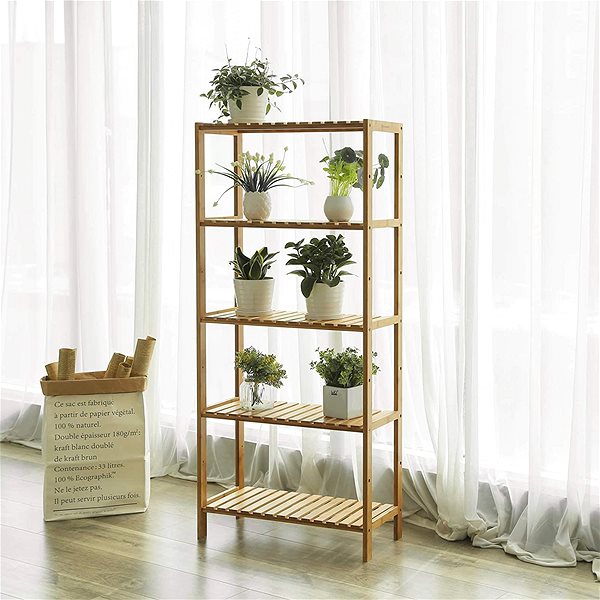 Shelving Unit TEXTILOMANIA Bamboo shelf BCB35Y ...