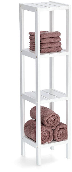 Shelving Unit ZELLER Bathroom shelf made of MDF, 22 × 22 × 92 cm ...