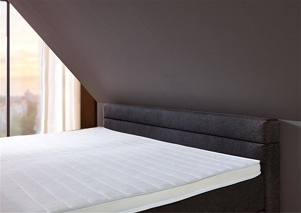 Posteľ SUN GARDEN Kontinentálna posteľ Kokomo BX1750 180 × 200 cm antracit ...