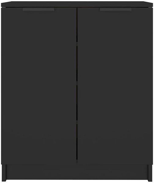 Botník Botník čierny 59 × 35 × 70 cm kompozitné drevo ...