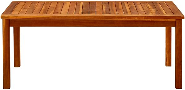 Záhradný stôl Shumee Záhradný konferenčný stolík 110 × 60 × 45 cm masívna akácia ...