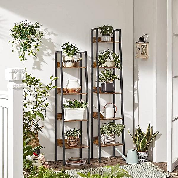 Shelving Unit Artenat Croft shelving unit, brown, 170 cm ...
