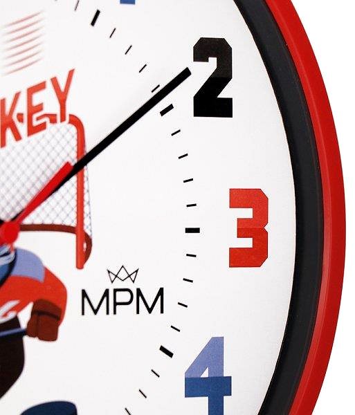Nástenné hodiny MPM Hokej E01M.4270.20 ...