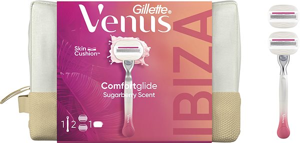 Dámský holicí strojek GILLETTE VENUS Comfortglide Sugarberry Scent Ibiza ...