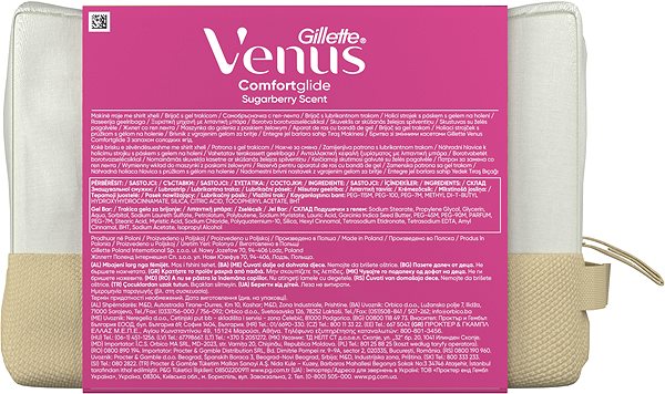 Dámský holicí strojek GILLETTE VENUS Comfortglide Sugarberry Scent Ibiza ...