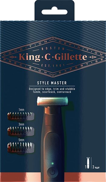 Trimmelő KING C GILLETTE Style Master ...