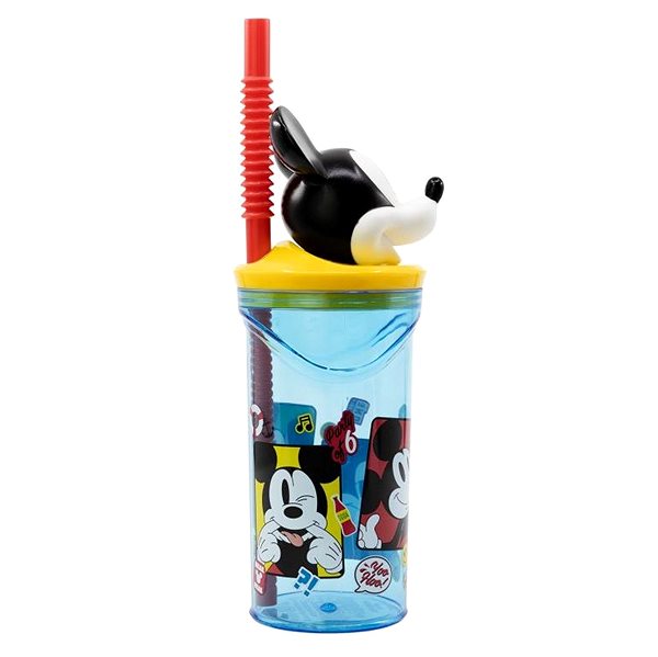 Pohár na nápoje Alum Téglik s 3D figúrkou – Mickey Mouse Fun-Tastic ...