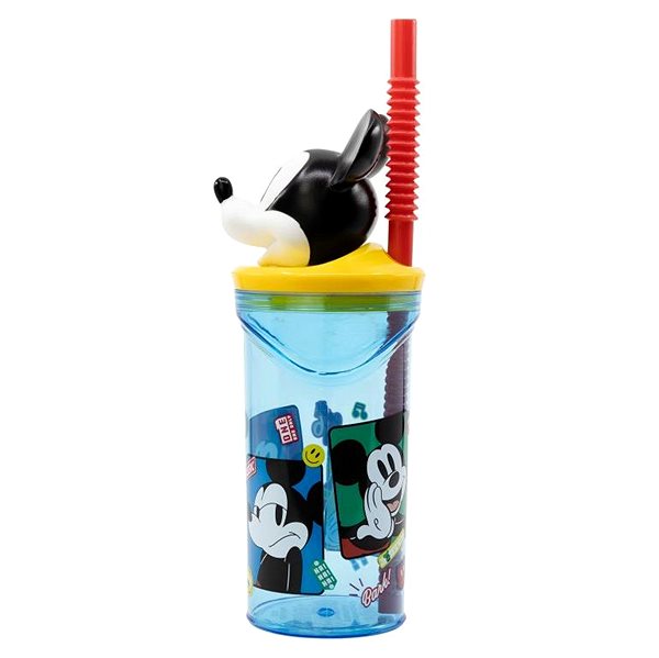 Pohár na nápoje Alum Téglik s 3D figúrkou – Mickey Mouse Fun-Tastic ...