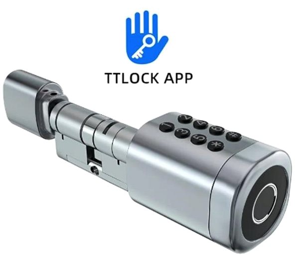 Cylinder BOT TTLock L2 smart lock silver ...