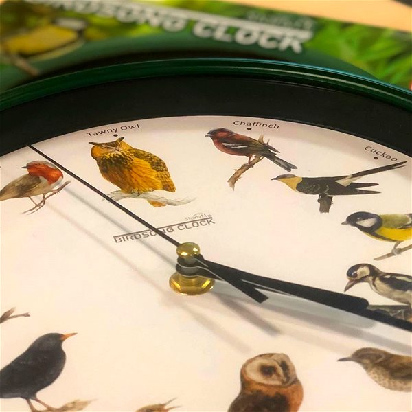 Nástenné hodiny Mediashop Starlyf Birdsong Clock ...