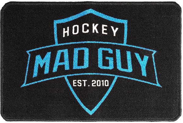 Koberec Mad Guy Koberec Hockey 40 × 60 cm, čierny/modrý ...