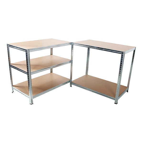 Shelving Unit Linder Exclusiv Metal shelf 180 × 90 × 40 cm 5 shelves ...