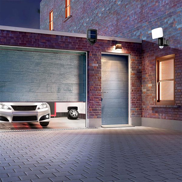LED Reflector Solar LED spotlight SL355 with motion detector ...