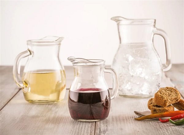 UNIGLASS Bistrot glass jug 1L.