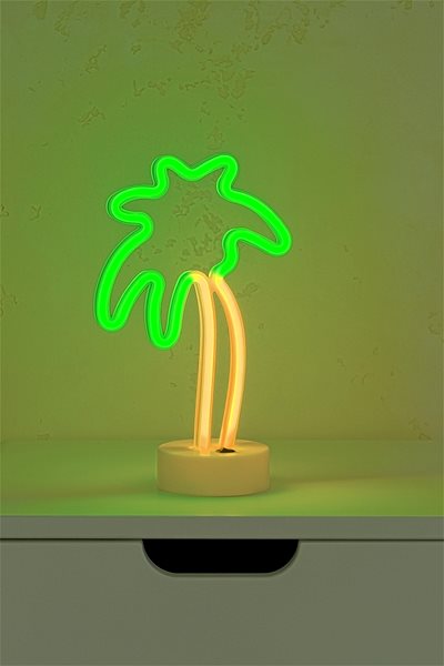 Stolová lampa Berger Nočné stolné svetlo Neon Palma ...