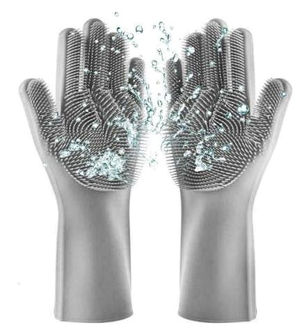 Gumové rukavice Silikonové multifunkční rukavice ...
