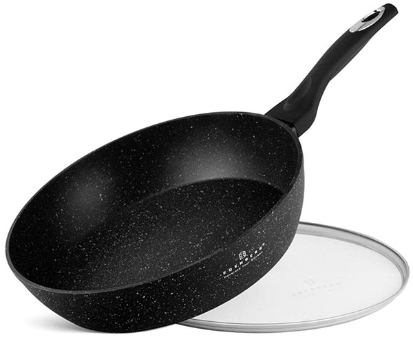 Pan EDENBERG Pan with lid EB-5716, 26 cm .