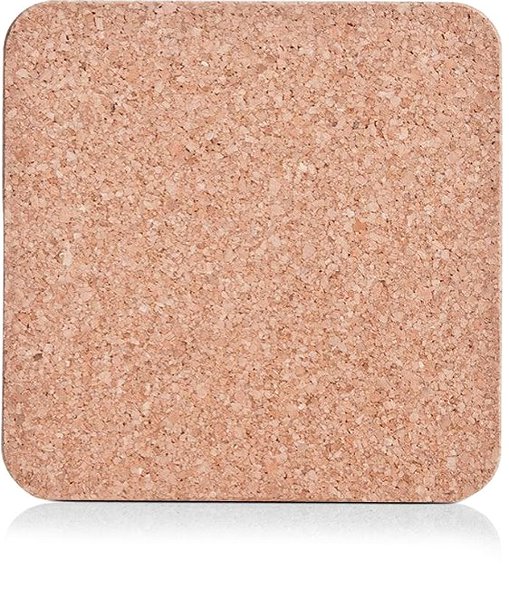 Saucer mat ZELLER Saucer mat square 19,5 × 19,5 cm .