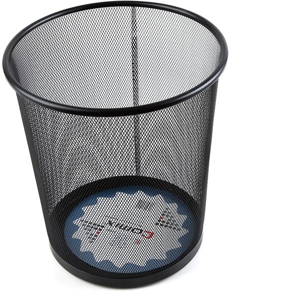 Rubbish Bin COMIX B2005 Metal waste bin, 14 l, black ...