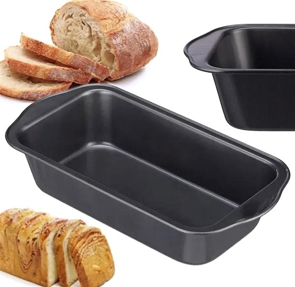 Baking Mould Foxter 2132 Steel bread baking tin 30 × 15 cm ...