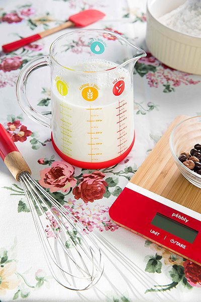 Kitchen measuring cup Pebbly PKM-1000R Measuring cup 1 l .