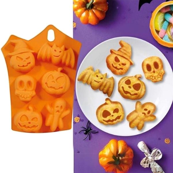 Baking Mould Guirca Silicone Baking Mould - Halloween - 23 × 15 cm ...