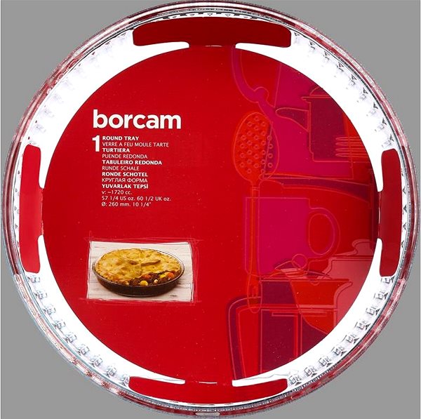 Baking Mould 5FIVE Glass cake tin, 26 cm ...