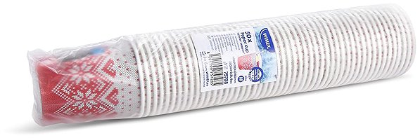 Trinkbecher Wimex Pappbecher Wintersaison 280 ml, Durchmesser 80 mm - 50 Stück ...