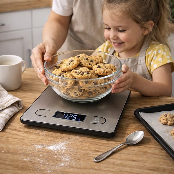 DOCHTMANN Digital Kitchen Scales up to 5kg.