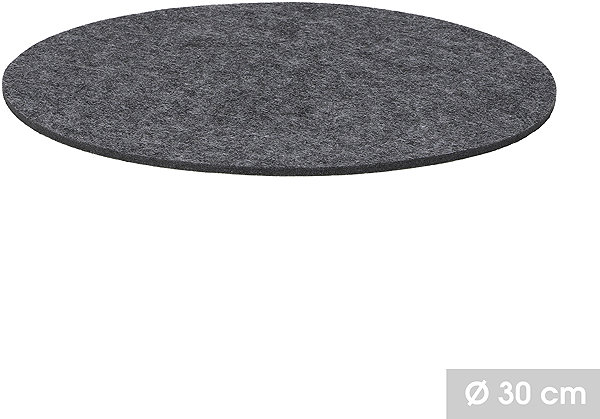 Saucer mat DOCHTMANN Saucer mat felt, diameter 30 cm .