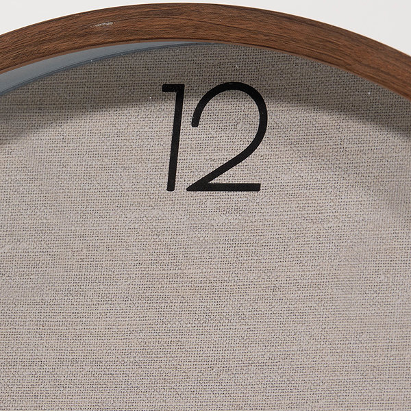 Wall Clock Home Styling Collection Wall Clock, minimalist dial, diameter 30 cm ...