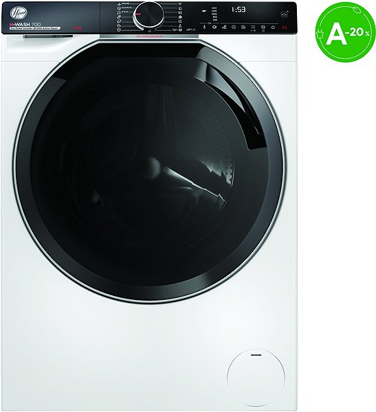 Washing Machine HOOVER H7W4 49MBC8-S H-WASH 700 SLIM ...