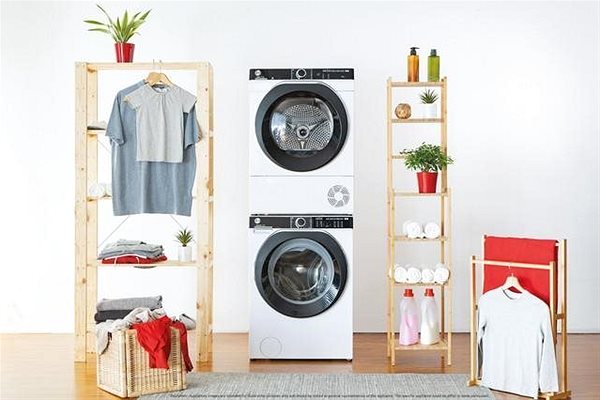 Clothes Dryer HOOVER NDPEH8A3TCBEXS-S Lifestyle