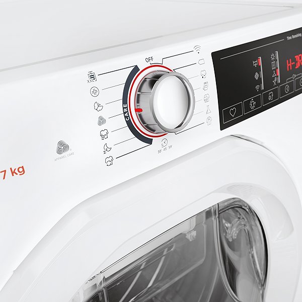 Clothes Dryer HOOVER HR4 H7A2TE-S H-DRY 350 SLIM ...