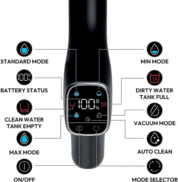 Stabstaubsauger HOOVER HW600 011 Wet&Dry HW6 ...