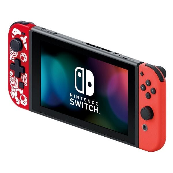 Gamepad Hori D-Pad Controller - Super Mario - Nintendo Switch Lateral view