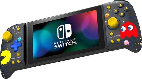 Gamepad Hori Split Pad Pro – Pac-Man – Nintendo Switch Bočný pohľad
