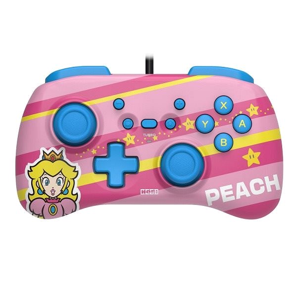 Gamepad HORIPAD Mini – Super Mario Series Peach – Nintendo Switch Screen